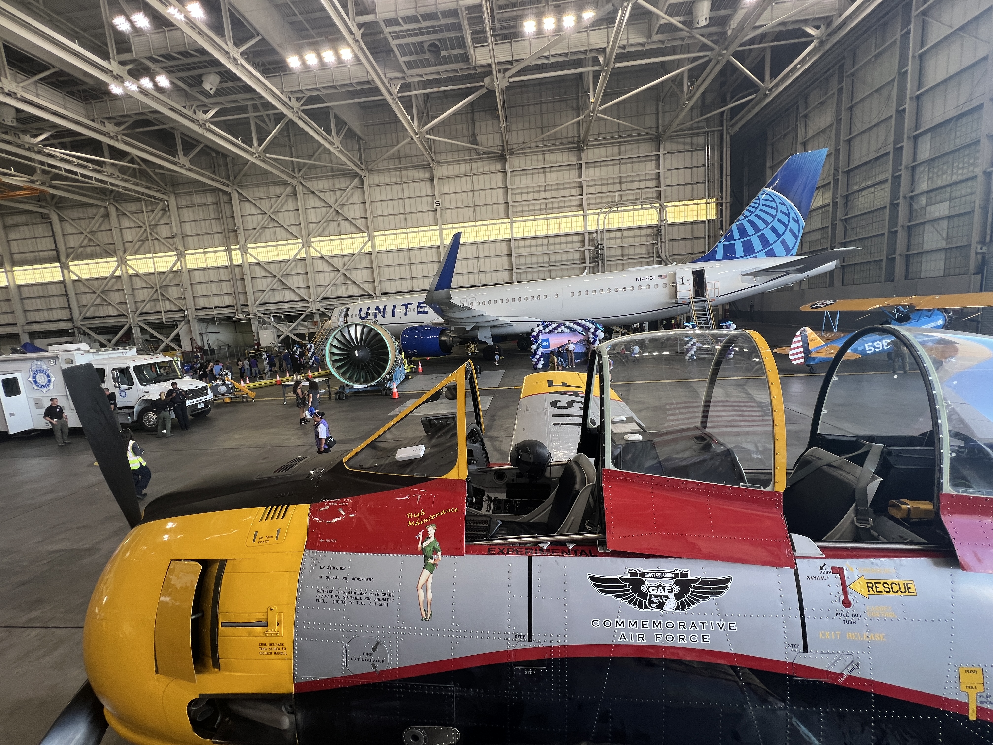 United Family day Denver International Airport