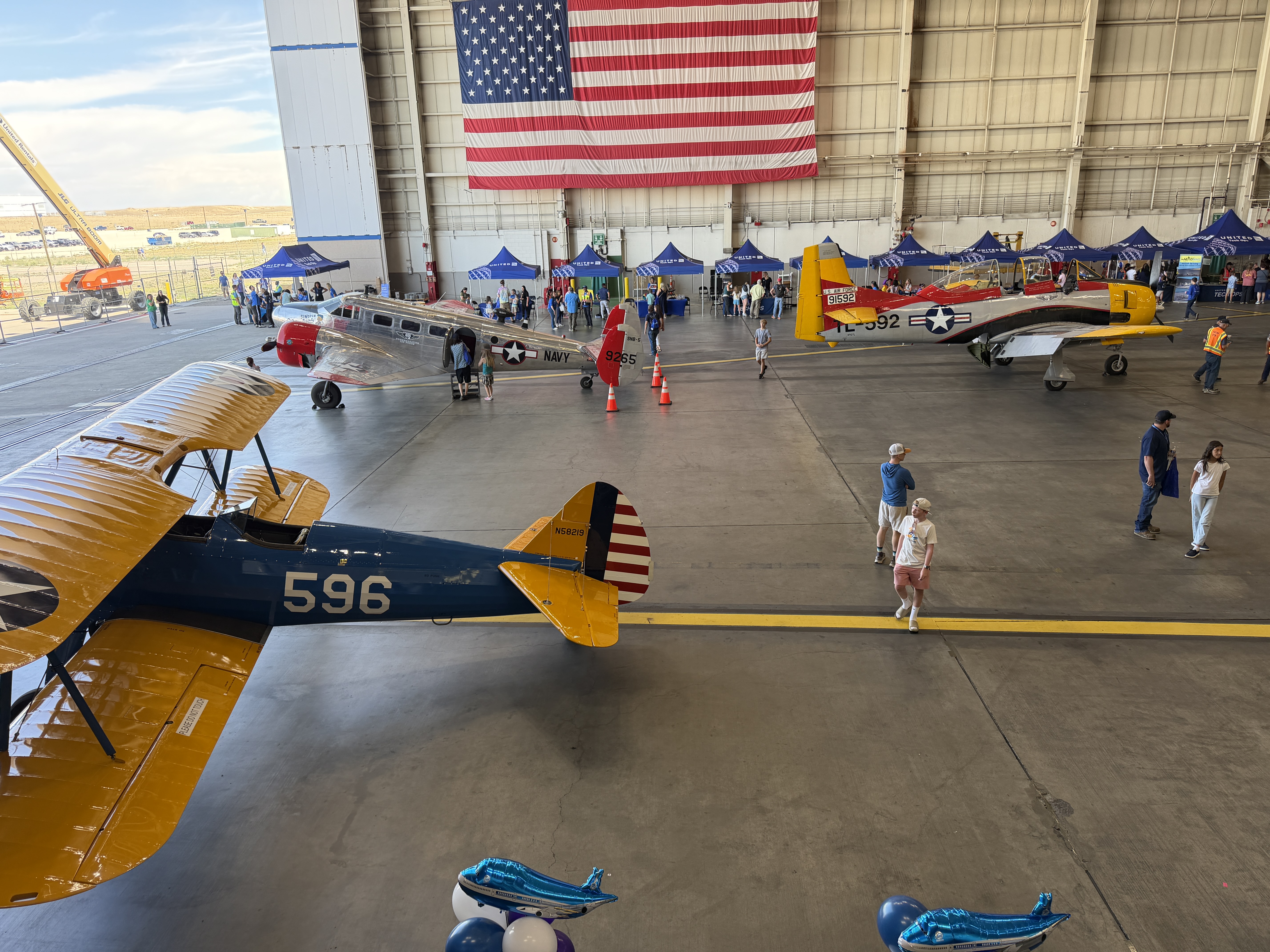 United Family day Denver International Airport